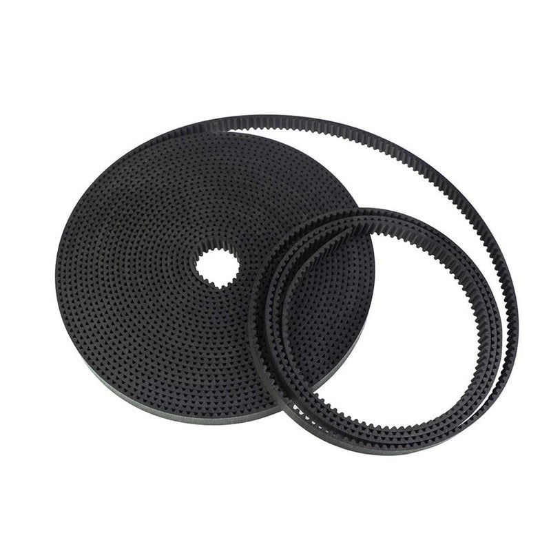 Zeelo 3D Printer Timing Belt, 2GT 9mm Width, 5M/ 10M Toothed Belt GT2 3D Printer Timing Belt Pulley,9mm Width 2GT Rubber Synchronous Timing Belt for 3D Printer (5m) - Image 3